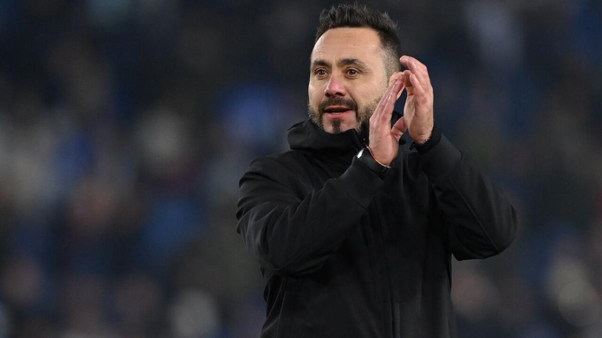 Marseille coach Roberto De Zerbi
